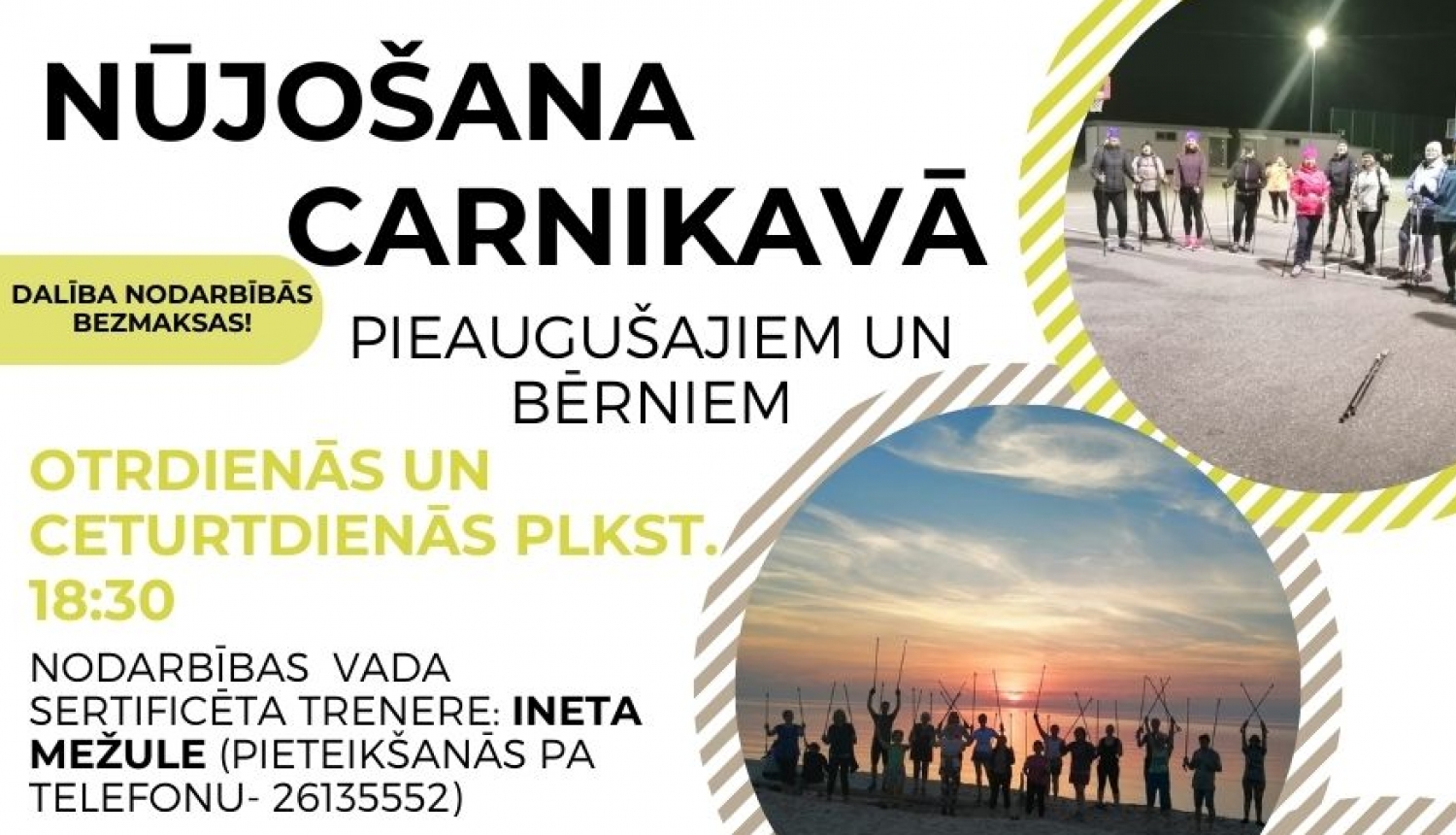 Nūjošana Carnikavā