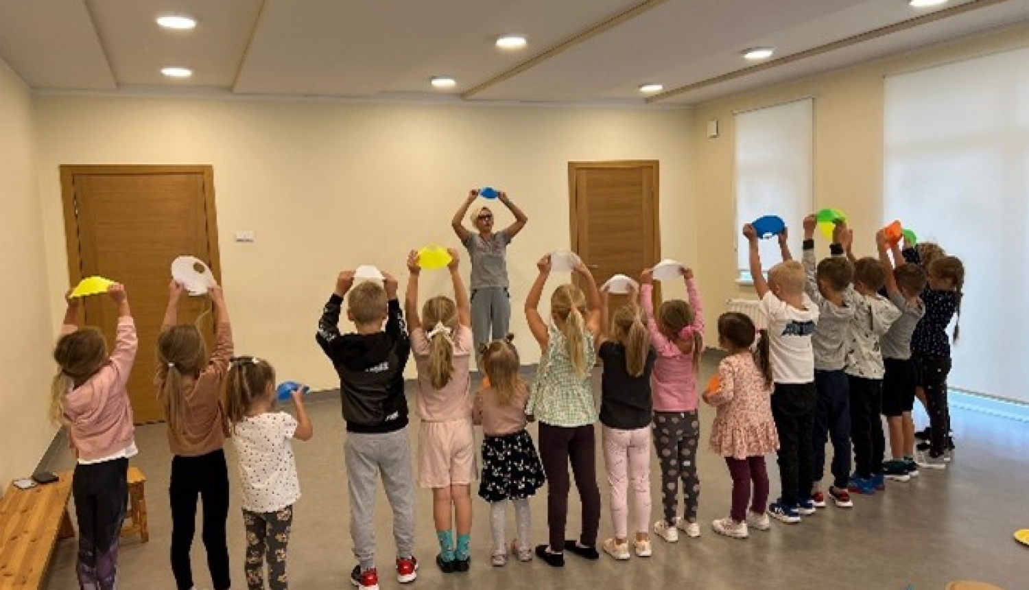 Ādažu privātās pirmsskolas izglītības iestādē “Patnis” septembrī īstenotas ritmikas nodarbības