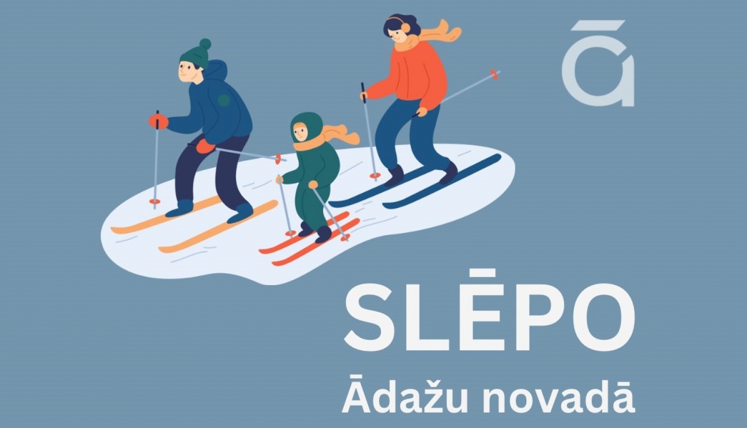 slēpo Ādažu novadā