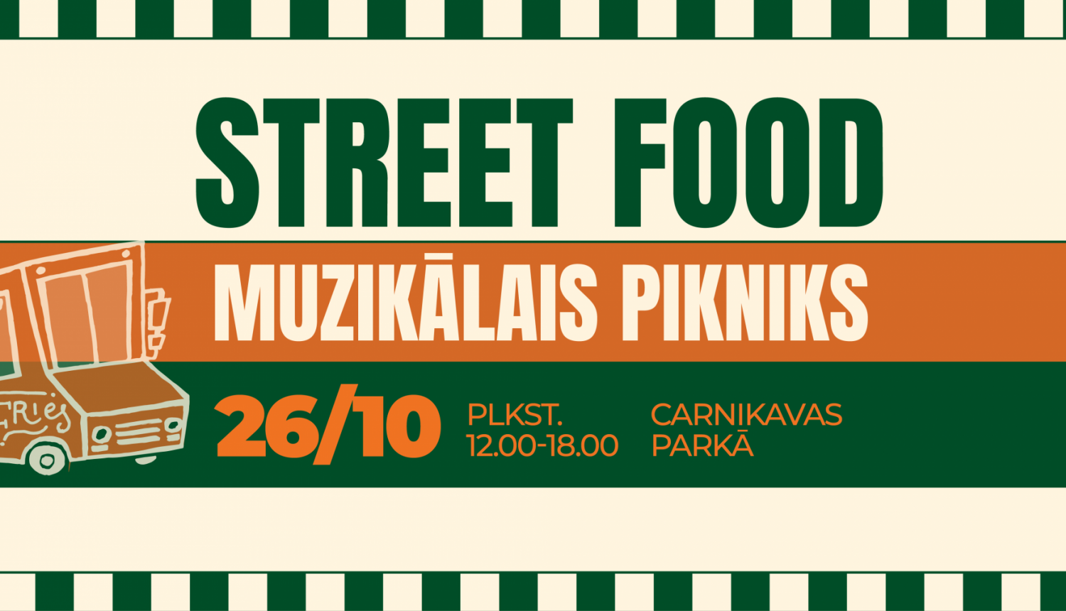 Muzikālais pikniks, Street food festivāls